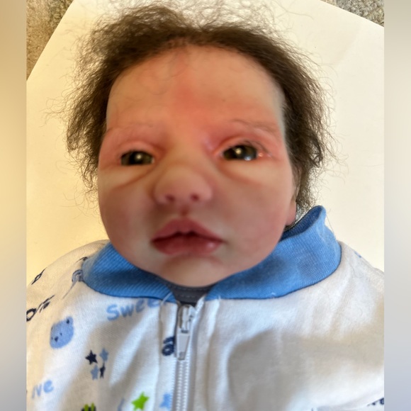 BABYCLON LUXURY SILICONE MICRO CHIP NEWBORN LIFE-LIKE REALISTIC BABY BOY DOLL - Picture 4 of 15